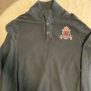 Polo Ralph Lauren Black Long Sleeve Sweater for Men